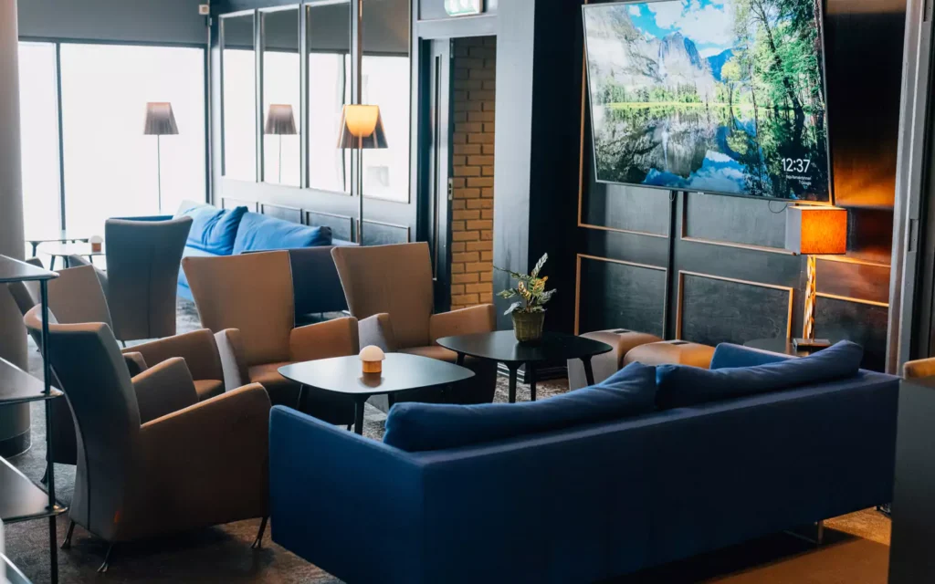 Oppholdsrom hotell vic