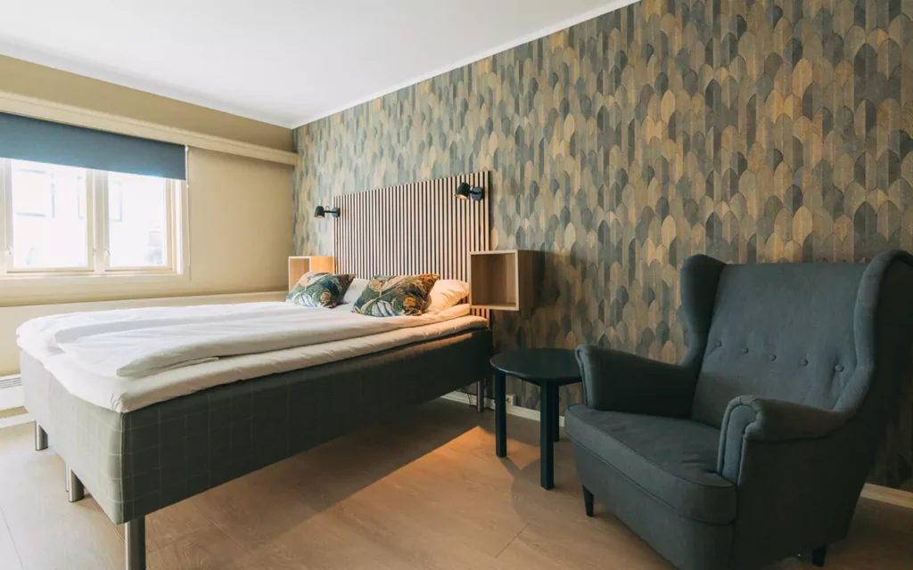 Standard dobbeltrom hos hotell vic